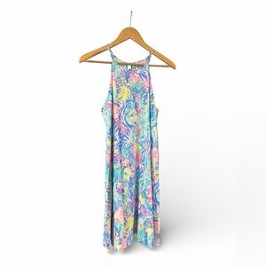 Lilly Pulitzer Margot Swing Dress “Mermaids Cove” | Size Small | Halter